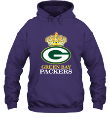 NFL Green Bay Packers Logo Champion Crown Hooded Sweatshirt Hooded Sweatshirt - belovedtshirt