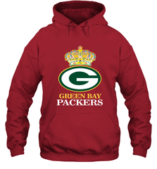 NFL Green Bay Packers Logo Champion Crown Hooded Sweatshirt Hooded Sweatshirt - belovedtshirt