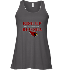 Arizona Cardinals NFL Rise Up Red Sea Women's Racerback Tank Women's Racerback Tank - belovedtshirt