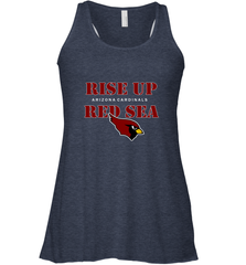 Arizona Cardinals NFL Rise Up Red Sea Women's Racerback Tank Women's Racerback Tank - belovedtshirt