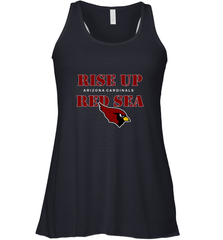 Arizona Cardinals NFL Rise Up Red Sea Women's Racerback Tank Women's Racerback Tank - belovedtshirt