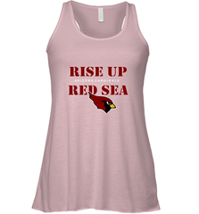 Arizona Cardinals NFL Rise Up Red Sea Women's Racerback Tank Women's Racerback Tank - belovedtshirt