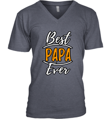 Best papa ever Men's V-Neck Men's V-Neck - belovedtshirt