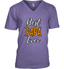 Best papa ever Men's V-Neck Men's V-Neck - belovedtshirt