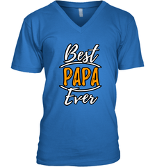 Best papa ever Men's V-Neck Men's V-Neck - belovedtshirt