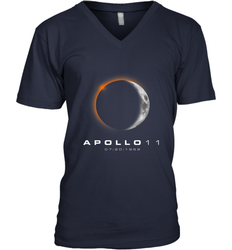 50th Anniversary Apollo 11 Moon Landing Men's V-Neck