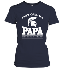 Michigan State Spartans They Call Me Papa Women's T-Shirt Women's T-Shirt - belovedtshirt
