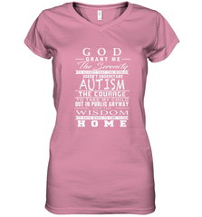 A shirt about Autism Women's V-Neck T-Shirt Women's V-Neck T-Shirt - belovedtshirt