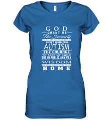 A shirt about Autism Women's V-Neck T-Shirt Women's V-Neck T-Shirt - belovedtshirt