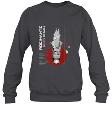 The Expanse Rocinante Ship Crewneck Sweatshirt Crewneck Sweatshirt - belovedtshirt