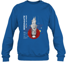 The Expanse Rocinante Ship Crewneck Sweatshirt Crewneck Sweatshirt - belovedtshirt