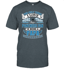 NFL The Only Thing I Love More Than Being A Carolina Panthers Fan Is Being A Papa Football Men's T-Shirt Men's T-Shirt - belovedtshirt