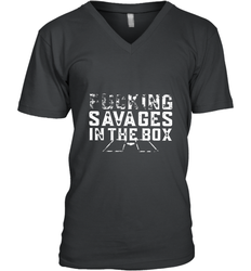 Fucking Savages In That Box Men's V-Neck