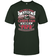 NFL The Only Thing I Love More Than Being A Kansas City Chiefs Fan Is Being A Papa Football Men's T-Shirt Men's T-Shirt - belovedtshirt