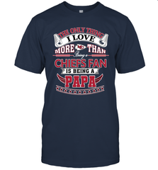 NFL The Only Thing I Love More Than Being A Kansas City Chiefs Fan Is Being A Papa Football Men's T-Shirt Men's T-Shirt - belovedtshirt