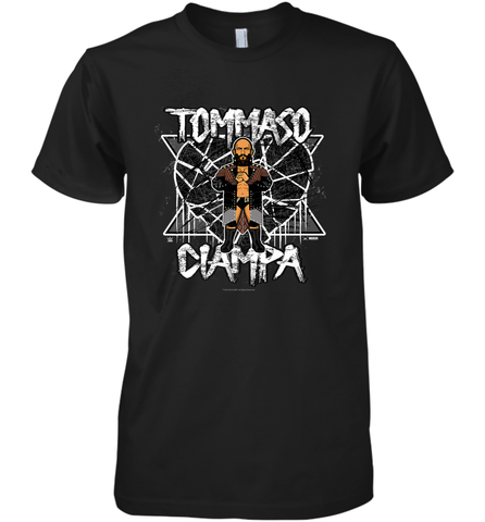 WWE NERDS  Tommaso Ciampa Men's Premium T-Shirt Men's Premium T-Shirt / Black / XS Men's Premium T-Shirt - belovedtshirt