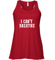 I can't breathe Women's Racerback Tank