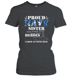 US Military Proud Navy Sister Men or Women Women's T-Shirt