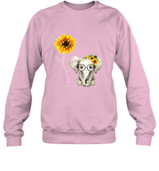 You Are My Sunshine Hippie Sunflower Elephant Gift Friend Crewneck Sweatshirt Crewneck Sweatshirt - belovedtshirt
