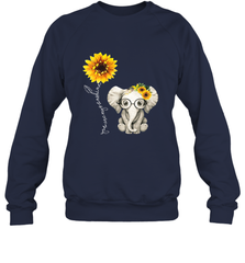 You Are My Sunshine Hippie Sunflower Elephant Gift Friend Crewneck Sweatshirt Crewneck Sweatshirt - belovedtshirt