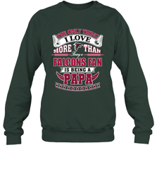 NFL The Only Thing I Love More Than Being A Atlanta Falcons Fan Is Being A Papa Football Crewneck Sweatshirt Crewneck Sweatshirt - belovedtshirt