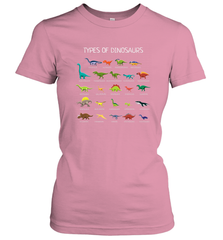 Types Of Dinosaurs Women's T-Shirt Women's T-Shirt - belovedtshirt
