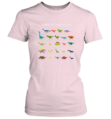 Types Of Dinosaurs Women's T-Shirt Women's T-Shirt - belovedtshirt
