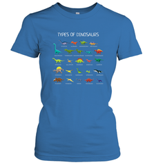 Types Of Dinosaurs Women's T-Shirt Women's T-Shirt - belovedtshirt