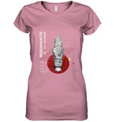 The Expanse Rocinante Ship Women's V-Neck T-Shirt Women's V-Neck T-Shirt - belovedtshirt