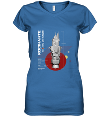 The Expanse Rocinante Ship Women's V-Neck T-Shirt Women's V-Neck T-Shirt - belovedtshirt