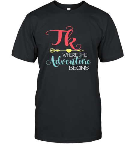 TK Transitional Kindergarten Where The Adventure Begins Men's T-Shirt Men's T-Shirt / Black / S Men's T-Shirt - belovedtshirt
