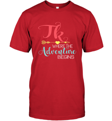 TK Transitional Kindergarten Where The Adventure Begins Men's T-Shirt Men's T-Shirt - belovedtshirt