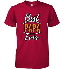 Best papa ever Men's Premium T-Shirt Men's Premium T-Shirt - belovedtshirt
