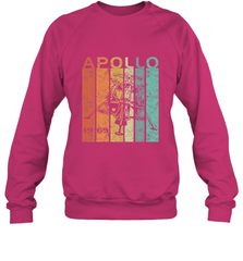 Retro Apollo 11 50th Anniversary Moon Landing 1969 2019 Crewneck Sweatshirt Crewneck Sweatshirt - belovedtshirt