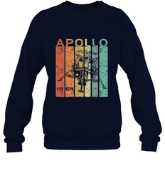 Retro Apollo 11 50th Anniversary Moon Landing 1969 2019 Crewneck Sweatshirt