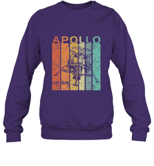 Retro Apollo 11 50th Anniversary Moon Landing 1969 2019 Crewneck Sweatshirt Crewneck Sweatshirt - belovedtshirt