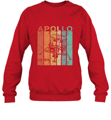 Retro Apollo 11 50th Anniversary Moon Landing 1969 2019 Crewneck Sweatshirt Crewneck Sweatshirt - belovedtshirt