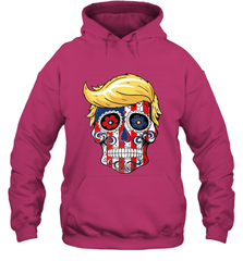 Trump sugar skull Hooded Sweatshirt Hooded Sweatshirt - belovedtshirt