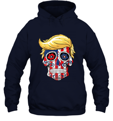 Trump sugar skull Hooded Sweatshirt