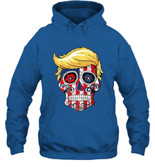 Trump sugar skull Hooded Sweatshirt Hooded Sweatshirt - belovedtshirt