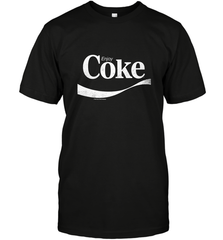 Coca Cola Vintage Enjoy Coke White Logo Men's T-Shirt Men's T-Shirt - belovedtshirt
