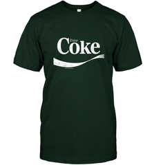 Coca Cola Vintage Enjoy Coke White Logo Men's T-Shirt Men's T-Shirt - belovedtshirt