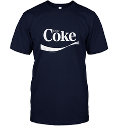 Coca Cola Vintage Enjoy Coke White Logo Men's T-Shirt
