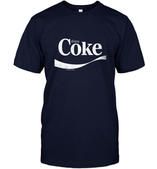 Coca Cola Vintage Enjoy Coke White Logo Men's T-Shirt Men's T-Shirt - belovedtshirt