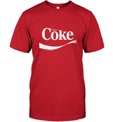 Coca Cola Vintage Enjoy Coke White Logo Men's T-Shirt Men's T-Shirt - belovedtshirt