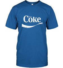 Coca Cola Vintage Enjoy Coke White Logo Men's T-Shirt Men's T-Shirt - belovedtshirt