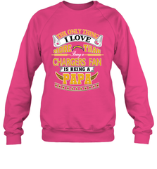 NFL The Only Thing I Love More Than Being A Los Angeles Chargers Fan Is Being A Papa Football Crewneck Sweatshirt Crewneck Sweatshirt - belovedtshirt