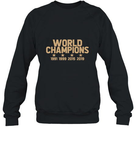 Us women's soccer team win world champions 4 four title 2019 Crewneck Sweatshirt Crewneck Sweatshirt / Black / S Crewneck Sweatshirt - belovedtshirt