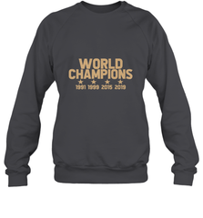 Us women's soccer team win world champions 4 four title 2019 Crewneck Sweatshirt Crewneck Sweatshirt - belovedtshirt
