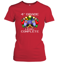 4th Grade Level Complete Back To School Gift Boys Girls Women's T-Shirt Women's T-Shirt - belovedtshirt